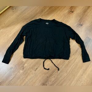 Madewell Black Long Sleeve Top